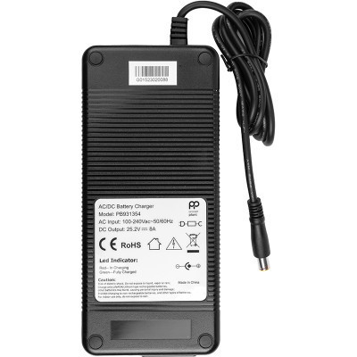 Блок живлення мережевий PowerPlant 25.2V 8A (PB931354) Вінниця - фото 2