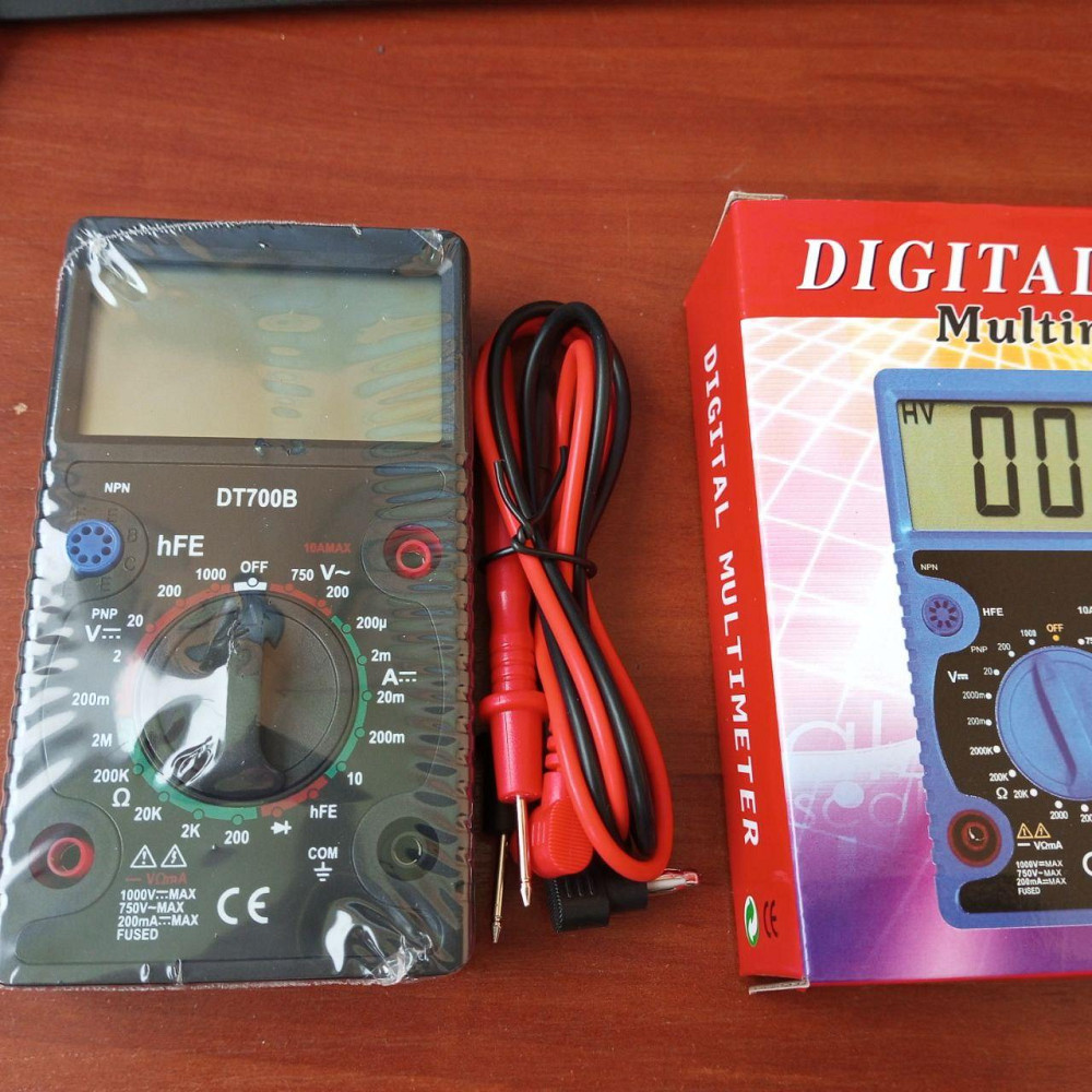 Мультиметр (тестер) DT700B цифровой Полтава - фото 1