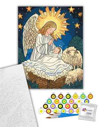 Картина по номерам ArtCraft Ночь рождения 40х50 см (15577-AC) Харьков