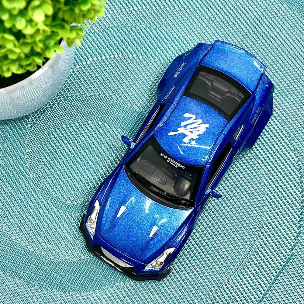 Машинка TK Union Auto Expert Nissan GTR металева світло/звук/інерційна Синя (38071) Чернігів - фото 10