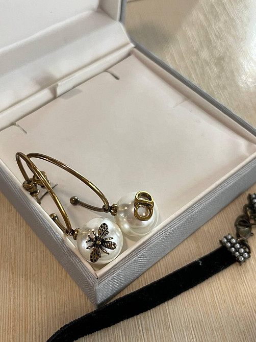 Диор серьги с жемчугом / Dior Одесса - изображение 5