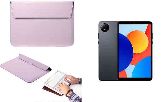 Чохол-конверт VitoCase для Xiaomi Redmi Pad SE 8.7, з функцією підставки для планшета Фіолетовий Київ