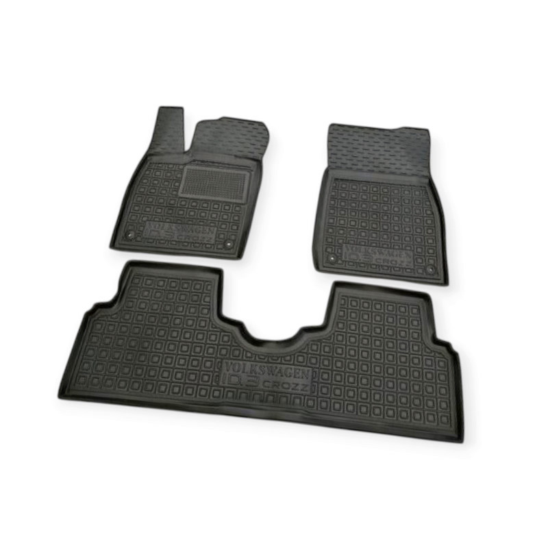 Килимки Фольцваген id.3 crozz 2019-2023 борт 2,5см, з перемичкою салону Мукачево - фото 1