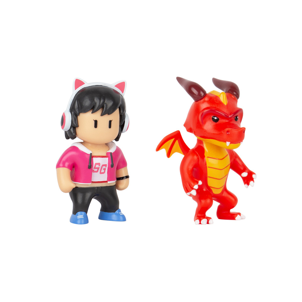 Набір колекційних фігурок Stumble Guys - Оператор Джина та Дракон Інферно Дніпро - фото 3