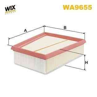 WIX FILTERS WA9655 — Повітряний фільтр для RENAULT | Надійний захист двигуна та ефективне очищення повітря Ковель
