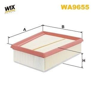 WIX FILTERS WA9655 — Повітряний фільтр для RENAULT | Надійний захист двигуна та ефективне очищення повітря Ковель - фото 1