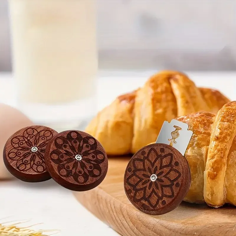 Хлеборезка круглая с деревянной ручкой и 5 лезвиями Киев - изображение 3