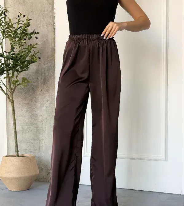 Шовкові жіночі брюки прямого крою Одеса - фото 16