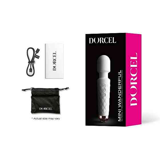 Минивибромассажер Dorcel Wand Mini Wanderful White Sex Aura Киев