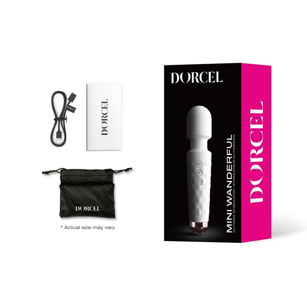 Минивибромассажер Dorcel Wand Mini Wanderful White Sex Aura Киев - изображение 5