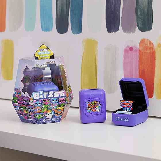 Інтерактивна іграшка з цифровими героями Bitzee - Мої піксельні улюбленці (фіолет.) Дніпро