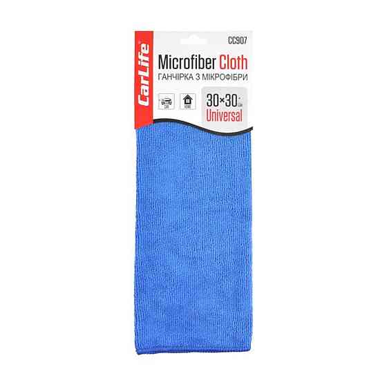 Ганчірка з мікрофібри CarLife, 30x30см Киев