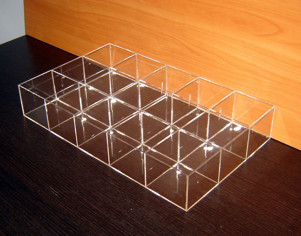 Короб EKOSTAR 15 ячеек для ластиков и мелочей 3мм Киев - изображение 3