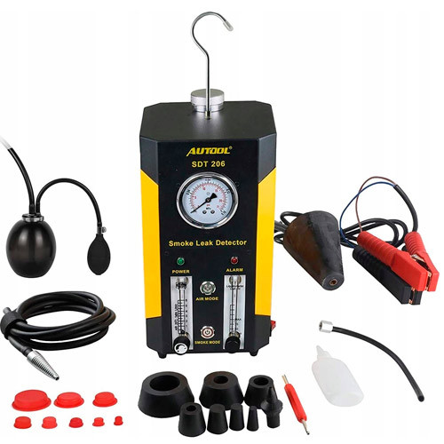 Генератор дыма с манометром, детектор утечки для авто, 12В, Autool SDT206 Винница - изображение 5