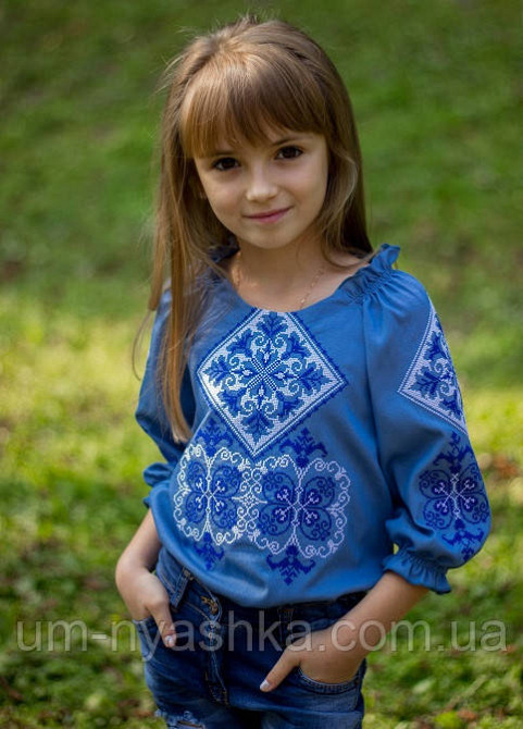 Дитяча блузка з вишивкою - вишиванка "Говерла" Кривий Ріг - фото 1