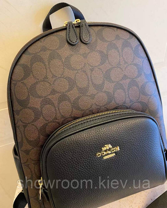 Женский брендовый рюкзак Coach Court (5671) Lux Киев - изображение 8