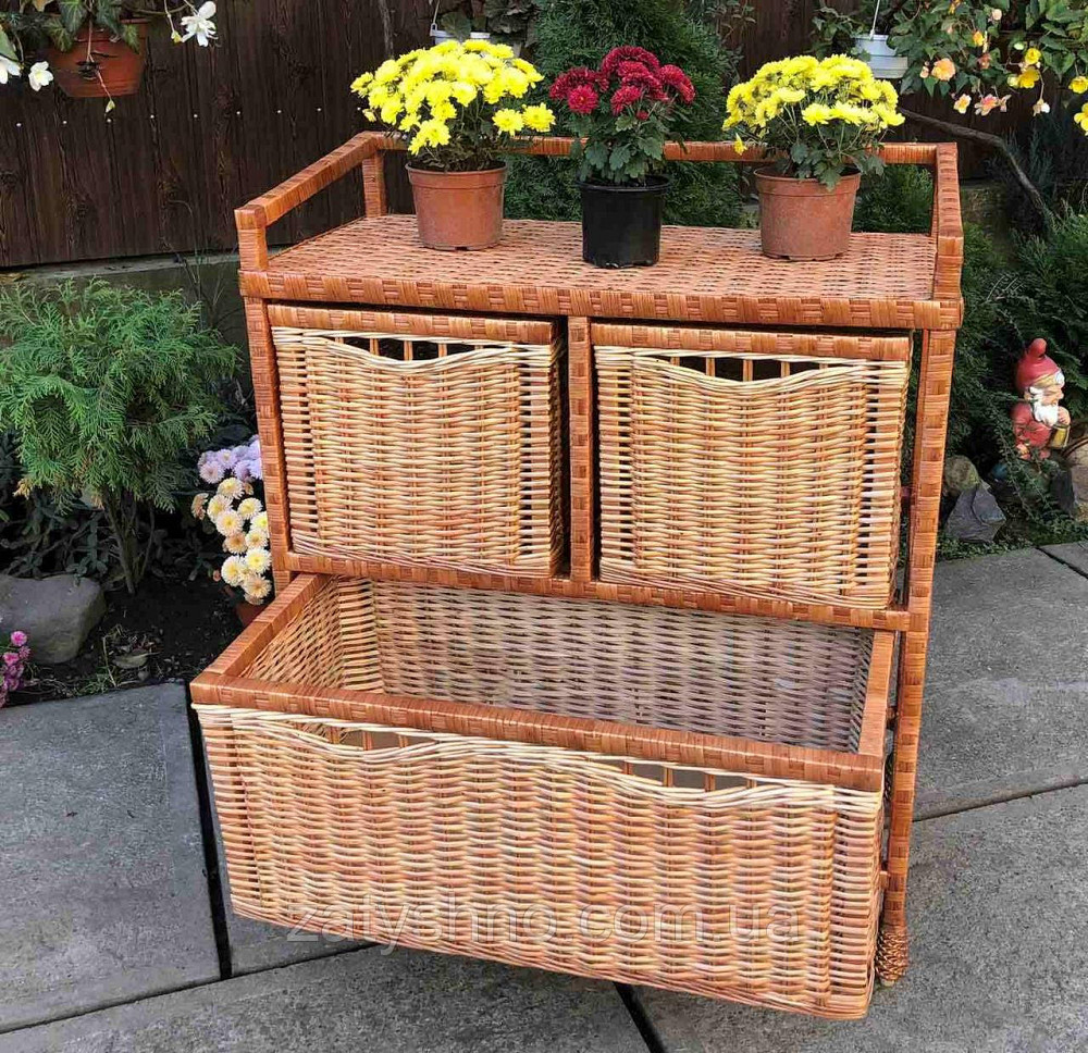 Комод плетеный с ящиками высувными Киев - изображение 8