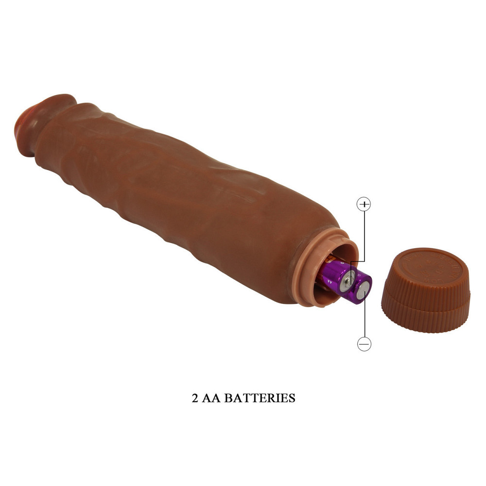 Вібратор - Barbara Jack Vibrator 10" Brown Sex Aura Київ - фото 9