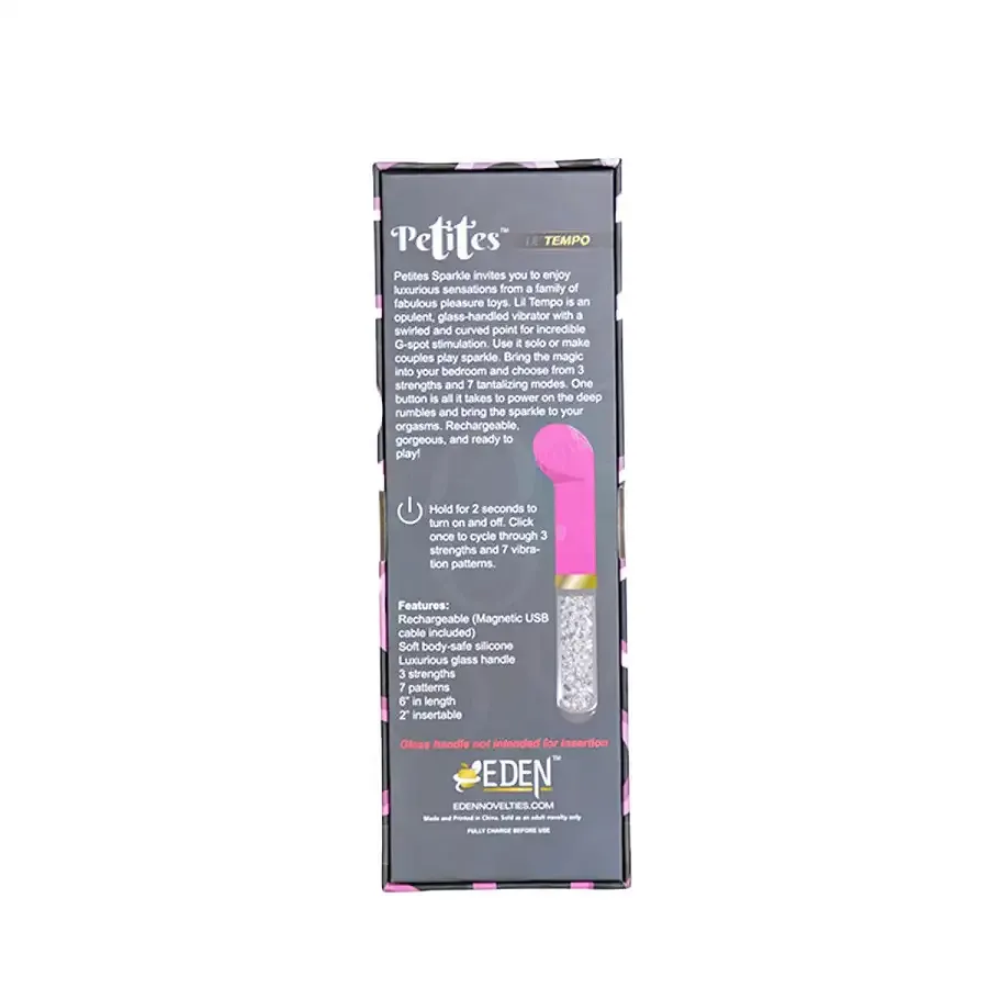 Вибратор Petites Lil’ Tempo Vibrator - Fuchsia Львов - изображение 8