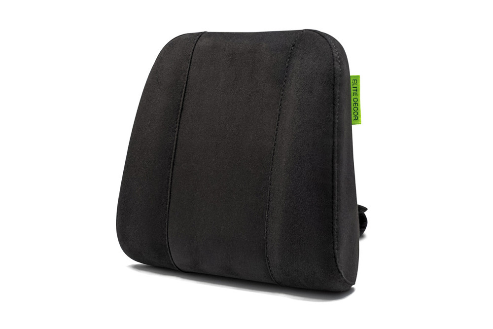 Автомобільний підголівник Comfort Trip AMF 004-4 225х245х60 з штучної замши чорний Дніпро - фото 8