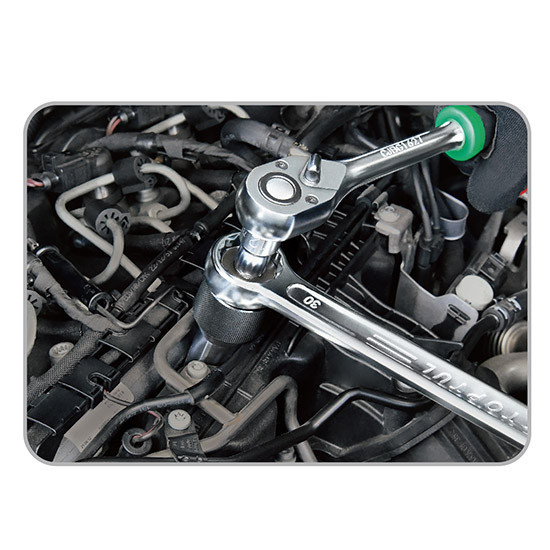 Набір для зняття пошкоджених свічок розжарювання та відновлення різьби 16 од. TOPTUL JGAI1603 Одеса - фото 2