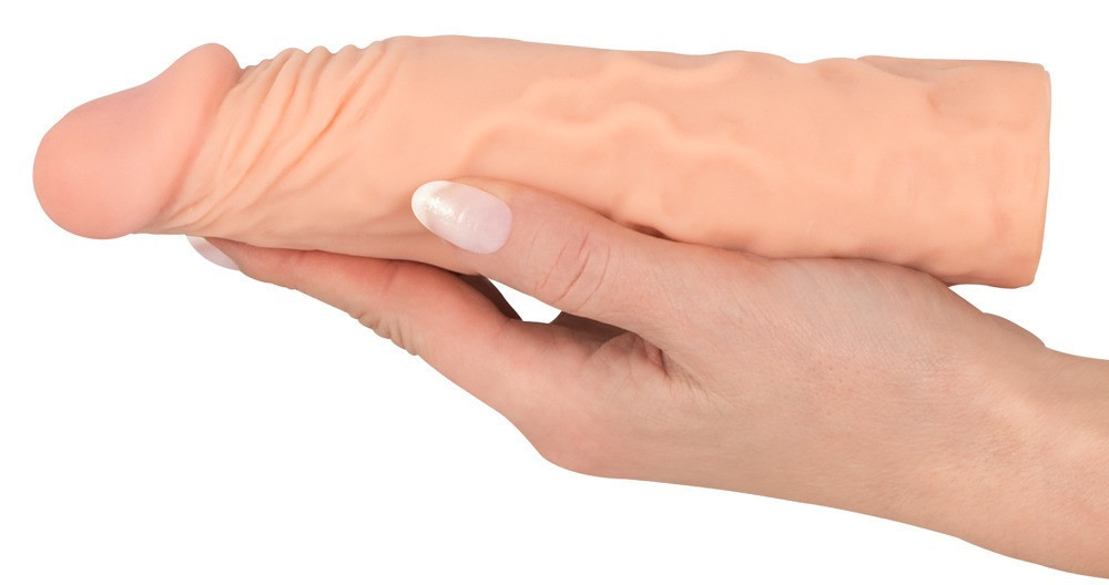 Удлинительная насадка - Nature Skin Extension Sleeve +3 см Sex Aura Киев - изображение 5