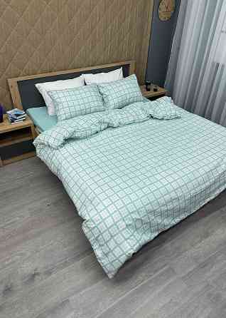 Комплект постельного белья, Decorator Bianca Двуспальный 180х215 голубой с белым (88-012) Киев