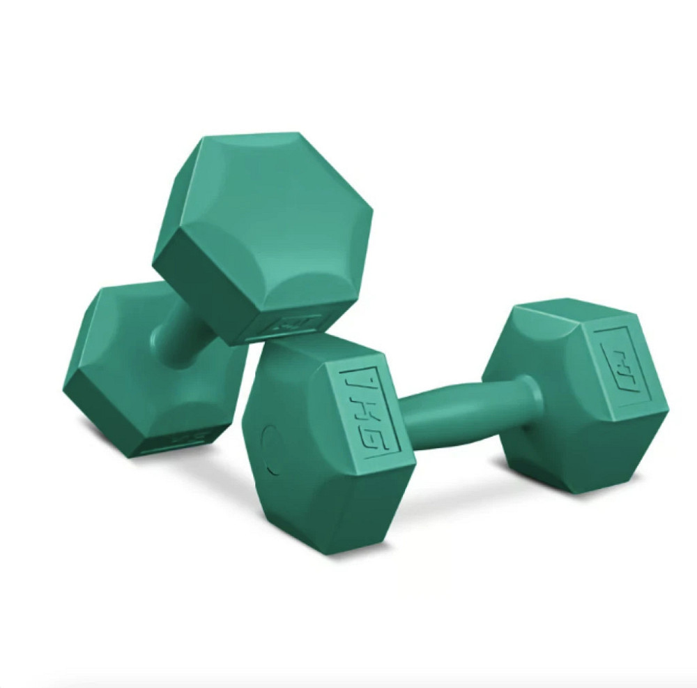 Гантели для фитнеса композитные набор 2х1 кг для тренировок дома и в спортзале Киев - изображение 2