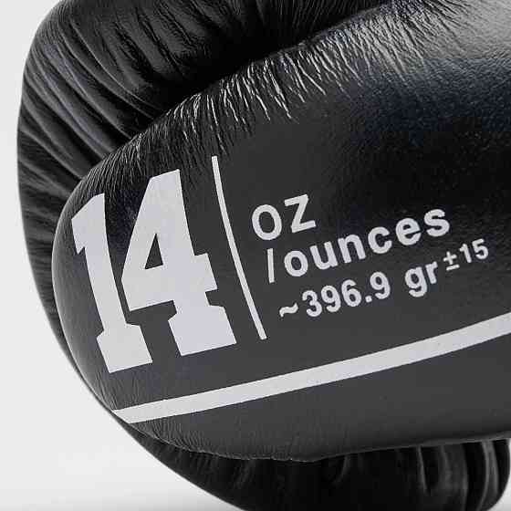 Боксерські рукавички Leone Shok Pro Black 10 ун. Кам'янське