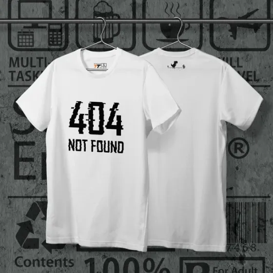 Футболка чоловіча з  принтом 404 Розмір 48 Anime0043 Дніпро