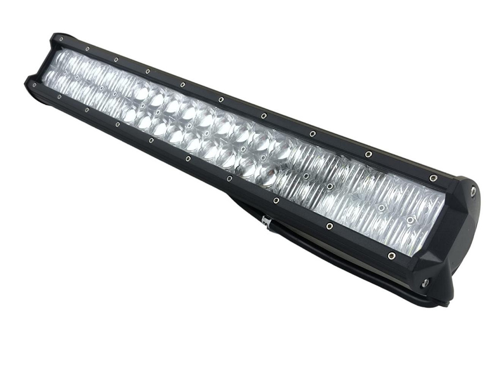 Фара комбо (ближній, дальній) з лінзою 5D (42 led, з кріпленням, прямокутна) світлодіодна Мукачево - фото 1