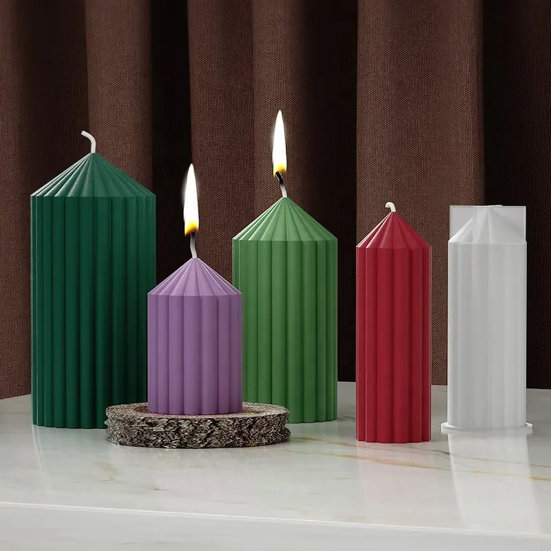 Силіконова форма для виготовлення свічок 8.4 x 6.7cm «silicone mold-9» Кам'янець-Подільський - фото 3