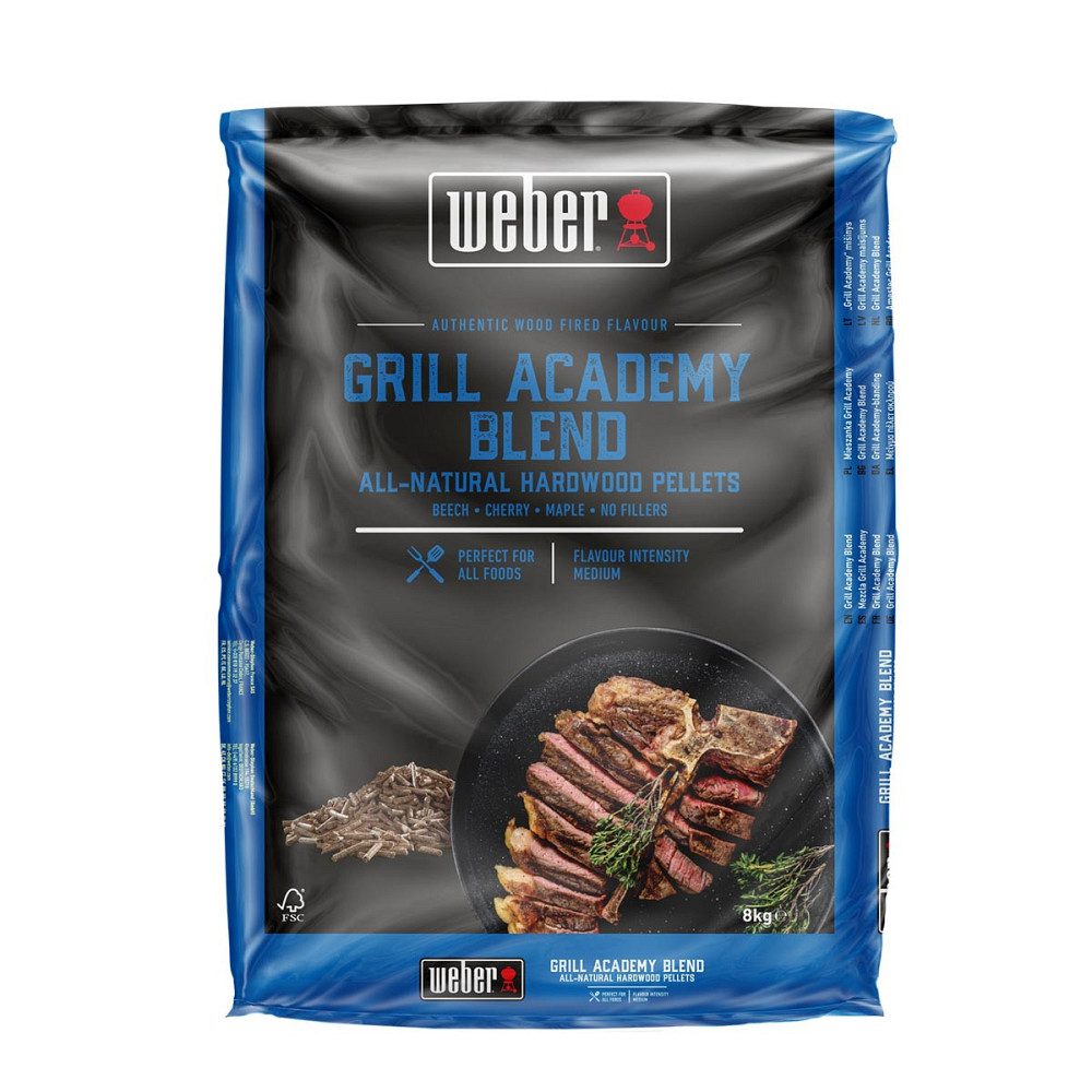 Пелети для гриля Weber FSC Grill Academy Blend (Суміш) 8 кг 3401051 Код: 013074 Рівне - фото 1