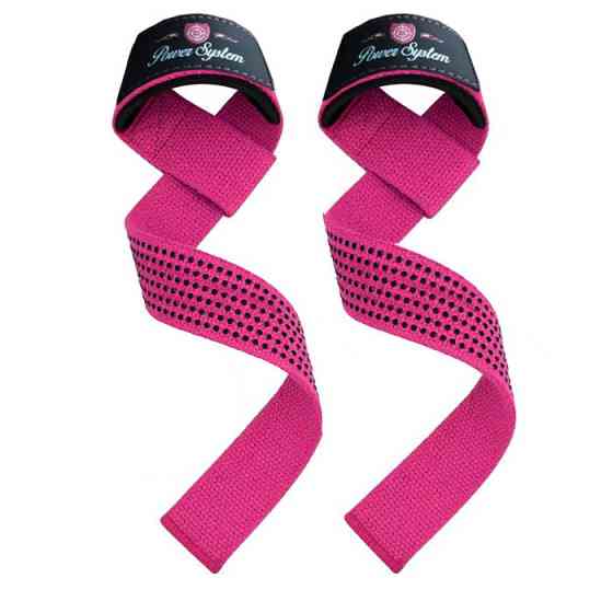 Лямки для тяги Power System PS-3420 G-Power Straps Pink Кам'янське