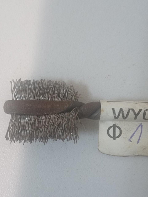 Йоржик дротяний жорсткий плоский N916 загальною довжиною 100мм довжиною йоржика 20мм шириною (діаметром) 16мм 16 Киев - изображение 2