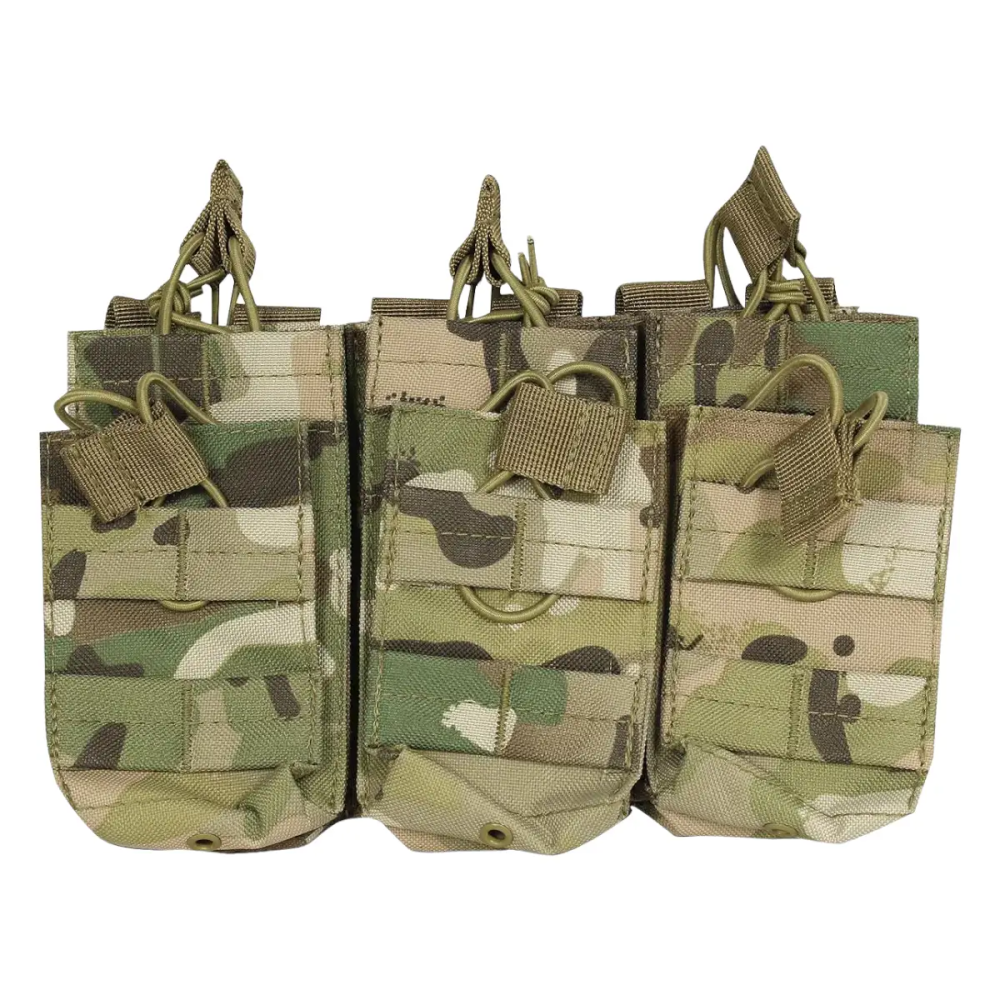 Тактический тройной подсумок для магазинов Viper Tactical M16/M4/AK Мультикам Винница - изображение 1