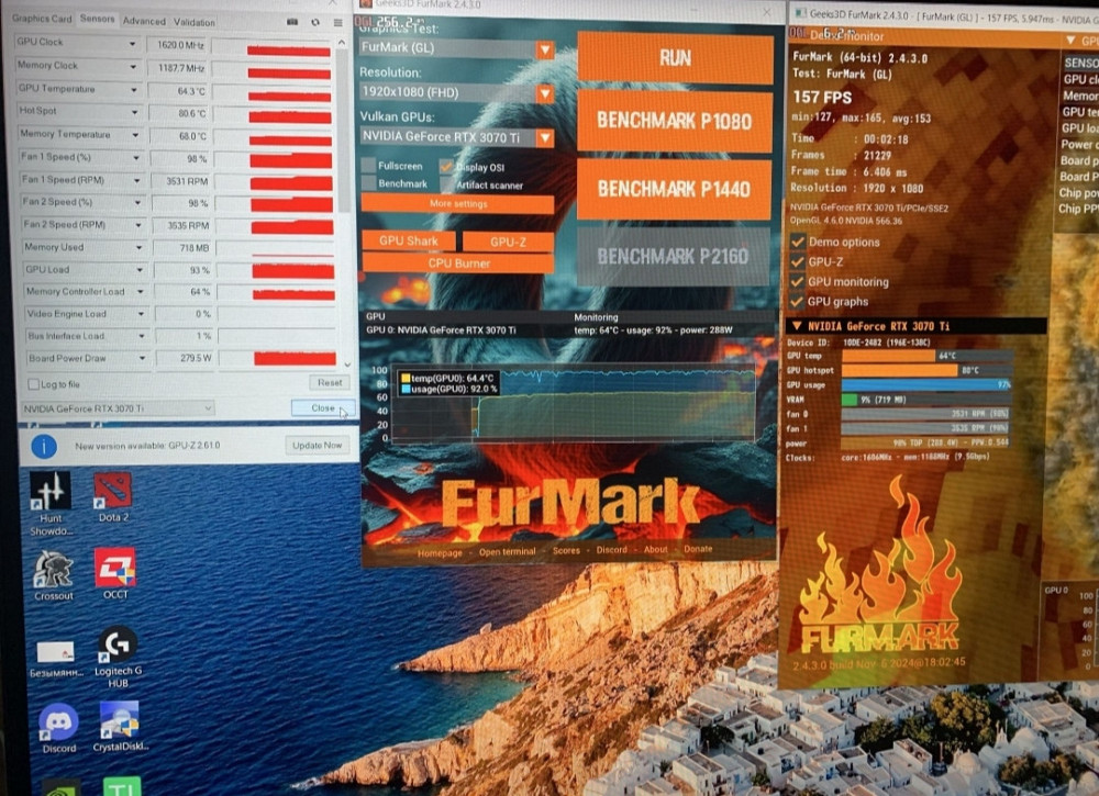 Відеокарта NVIDIA GeForce RTX 3070Ti PNY Київ - фото 2