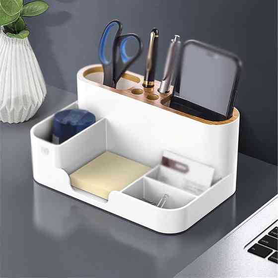 Офисный настольный органайзер для канцелярии ручек и маркеров карандашей Винница