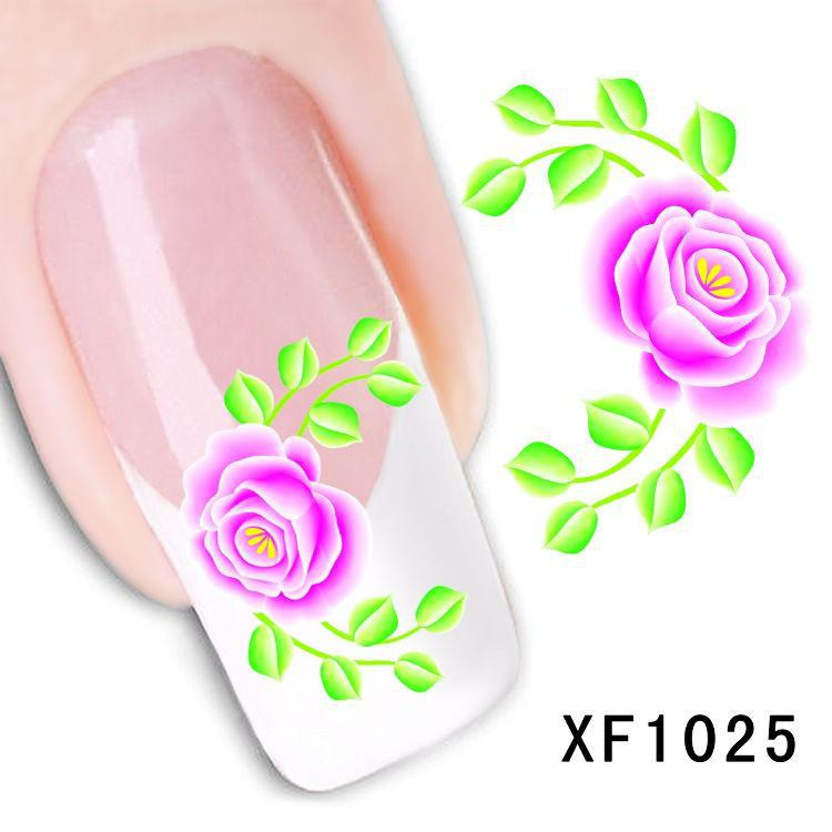 Наклейки для ногтей XF1025 Киев - изображение 1