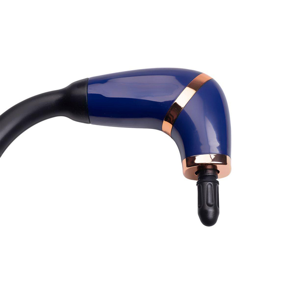 Перкуссионный ручной массажер аккумуляторный 17 Вт зарядка от USB до 3200 об/мин Синий HP-11-11BL Киев - изображение 5