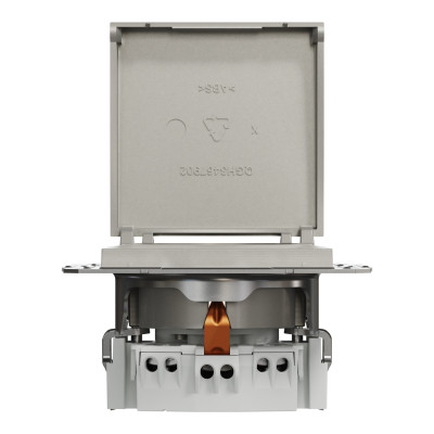 Розетка Schneider Electric ASFORA з кришкою, бронза (EPH3100169) Вінниця - фото 6