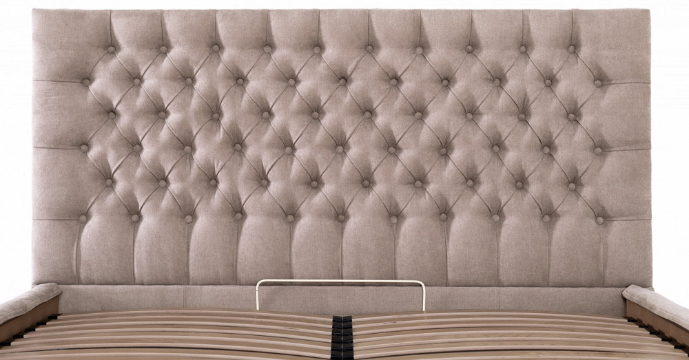 Кровать Cambridge Comfort 140 х 200 см Мисти Mocсо С подъемным механизмом и нишей для белья Мокко Днепр - изображение 12