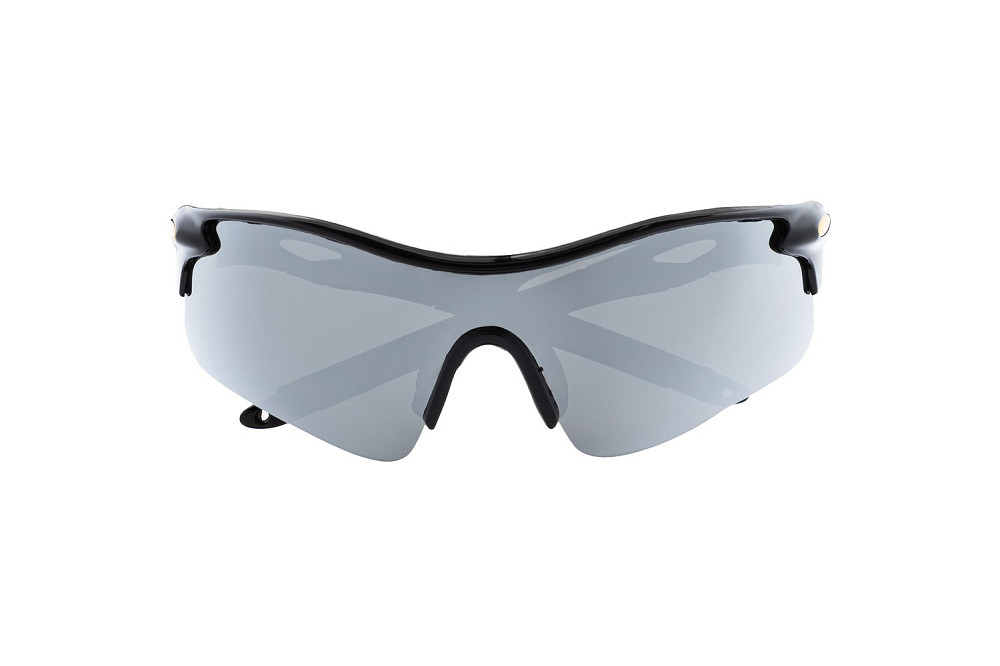 Окуляри відкриті MASTERTOOL SPORTLINE SILVER MIRROR панорамна лінза напівоправа протиковзкі дужки 82-0013 Коломия - фото 9