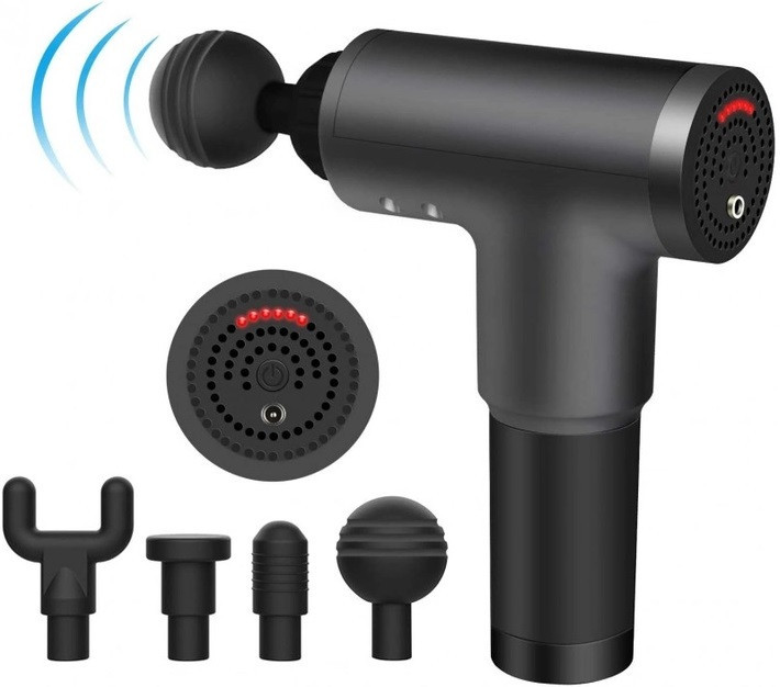 Масажер для тіла Fascial Gun KH-320 М'язевий ударний і масажний (KH-320) Дніпро - фото 1