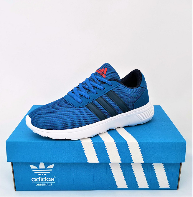 Кросівки Adidas Чоловічі Сині Адідас BOOST (розміри: 41,42) Відео Огляд Дніпро - фото 4