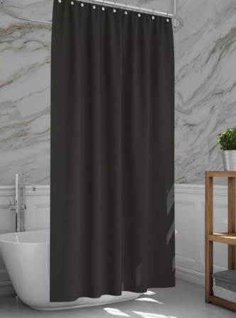 Штора для ванной Ткань Пика 180*180 см коричневая Харьков