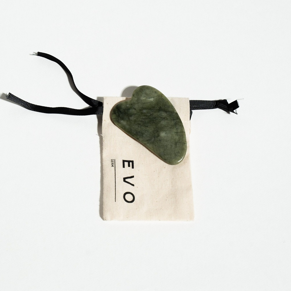 Нефритовый массажный скребок гуаша EVO derm Киев - изображение 1