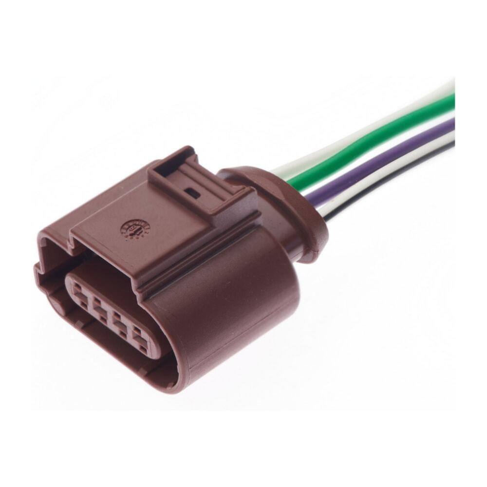 Роз'єм конектор с проводом, 4-кон., Дат, Абсолютного Давления, Задний Свет, Коричневий, 8K0973704A, Audi, Bugatti, Porsche 47718 Київ - фото 1