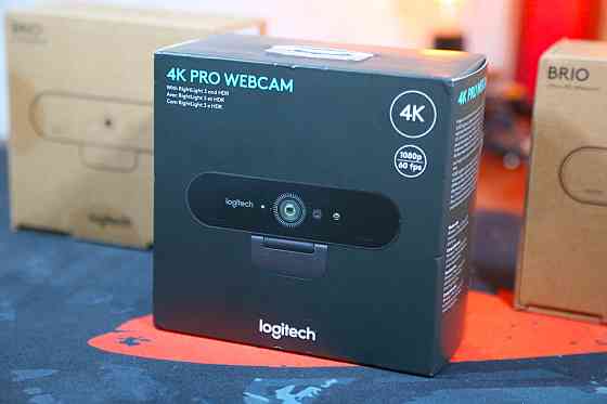 Нова оригінальна вебкамера Logitech BRIO 4K Pro, V-U0040 (в пломбах) Харків