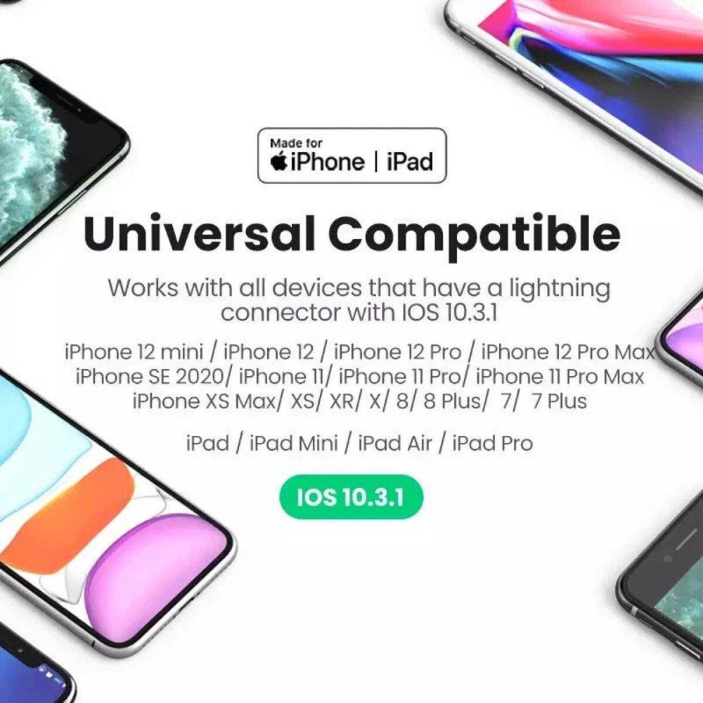 Адаптер UGREEN US212 Lightning to 3.5mm Headphone Jack Adapter Николаев - изображение 7